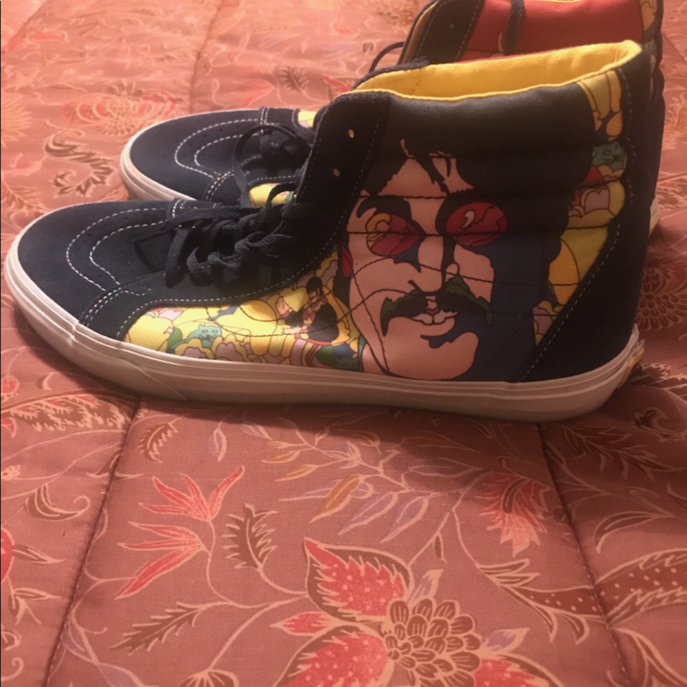 Rare Beatles High Top Vans